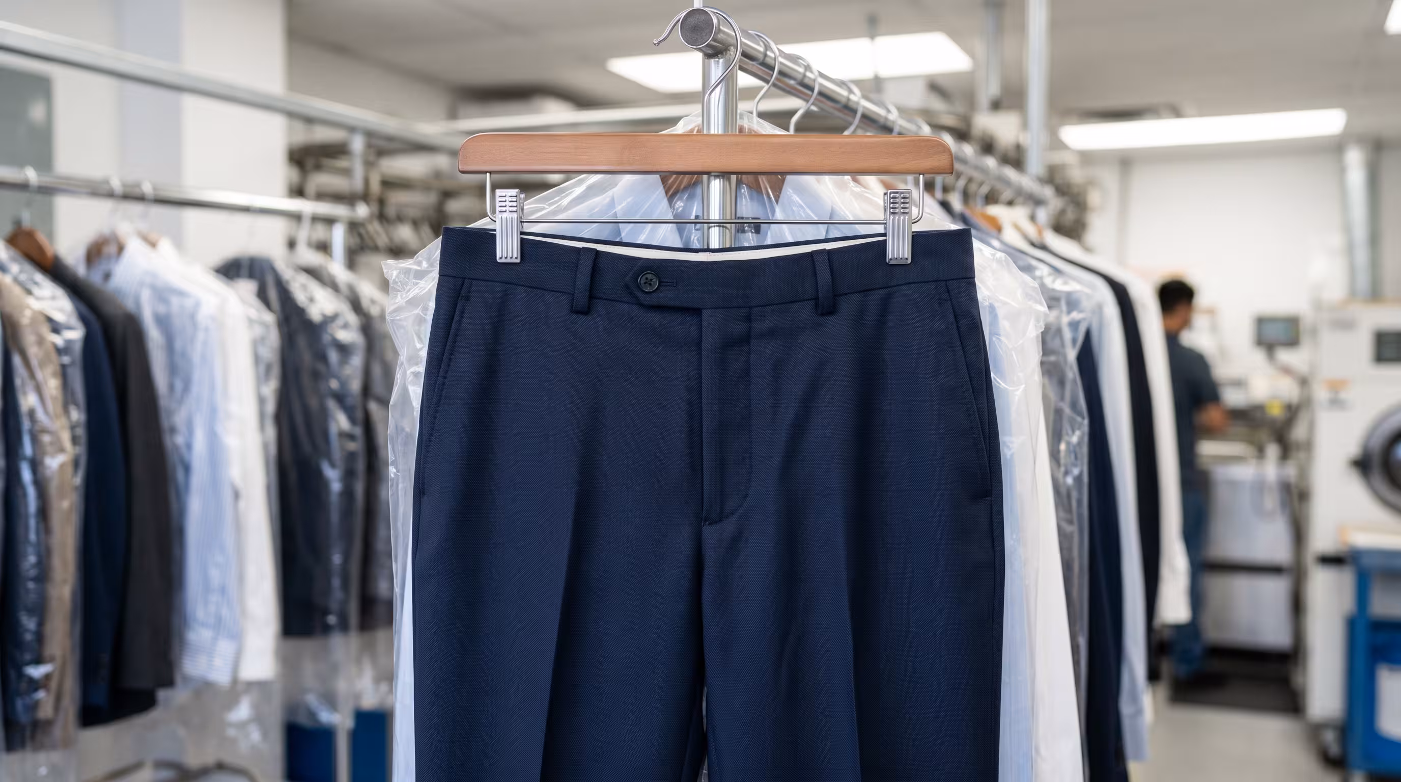 Pregled materijala pantalona na ofingeru