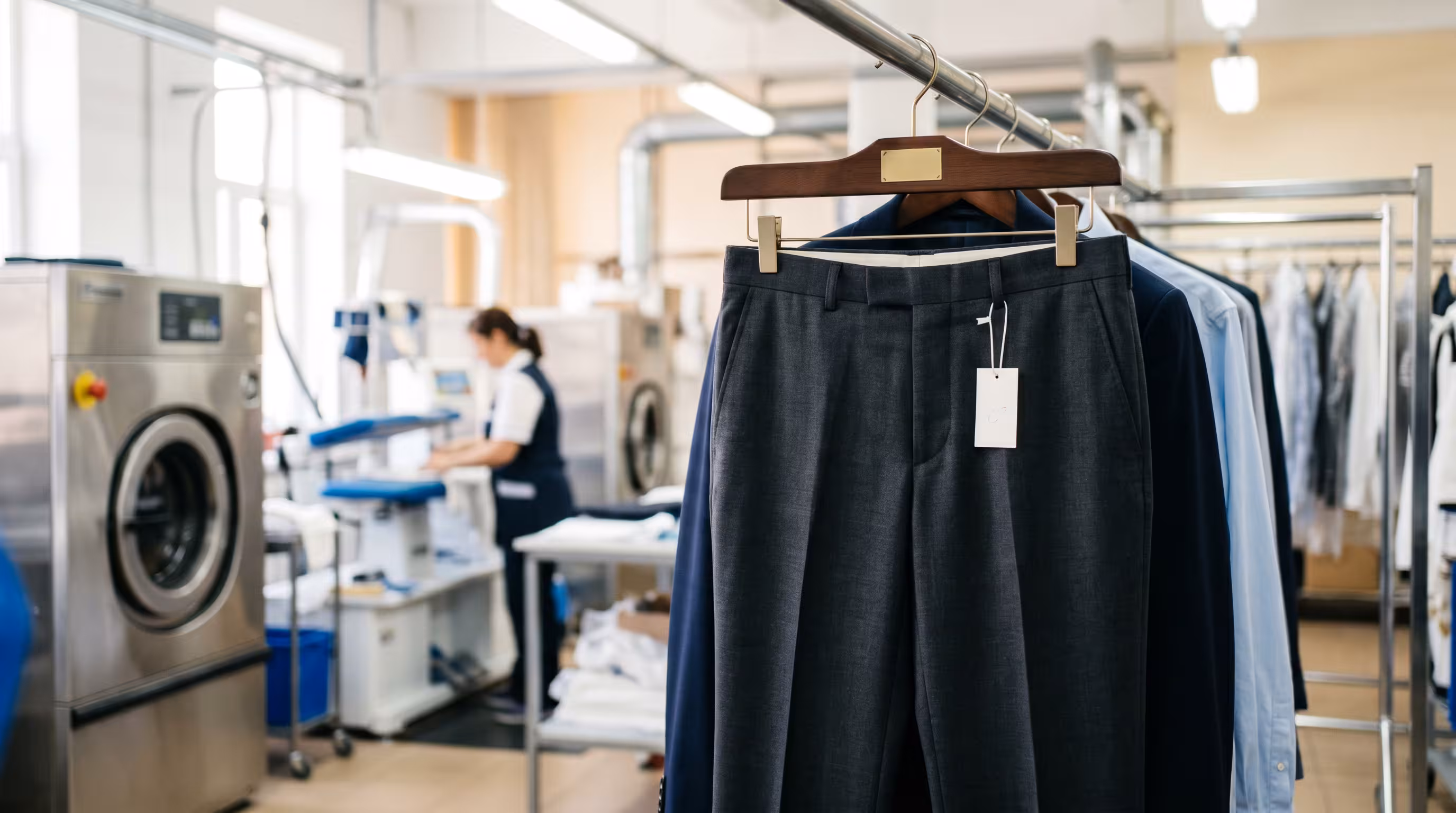 Osvežavanje materijala pantalona bez oštećenja vlakana
