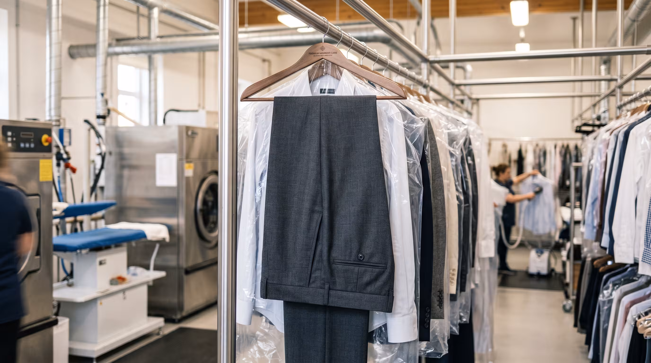 Tretman fleka na osetljivoj tkanini pantalona