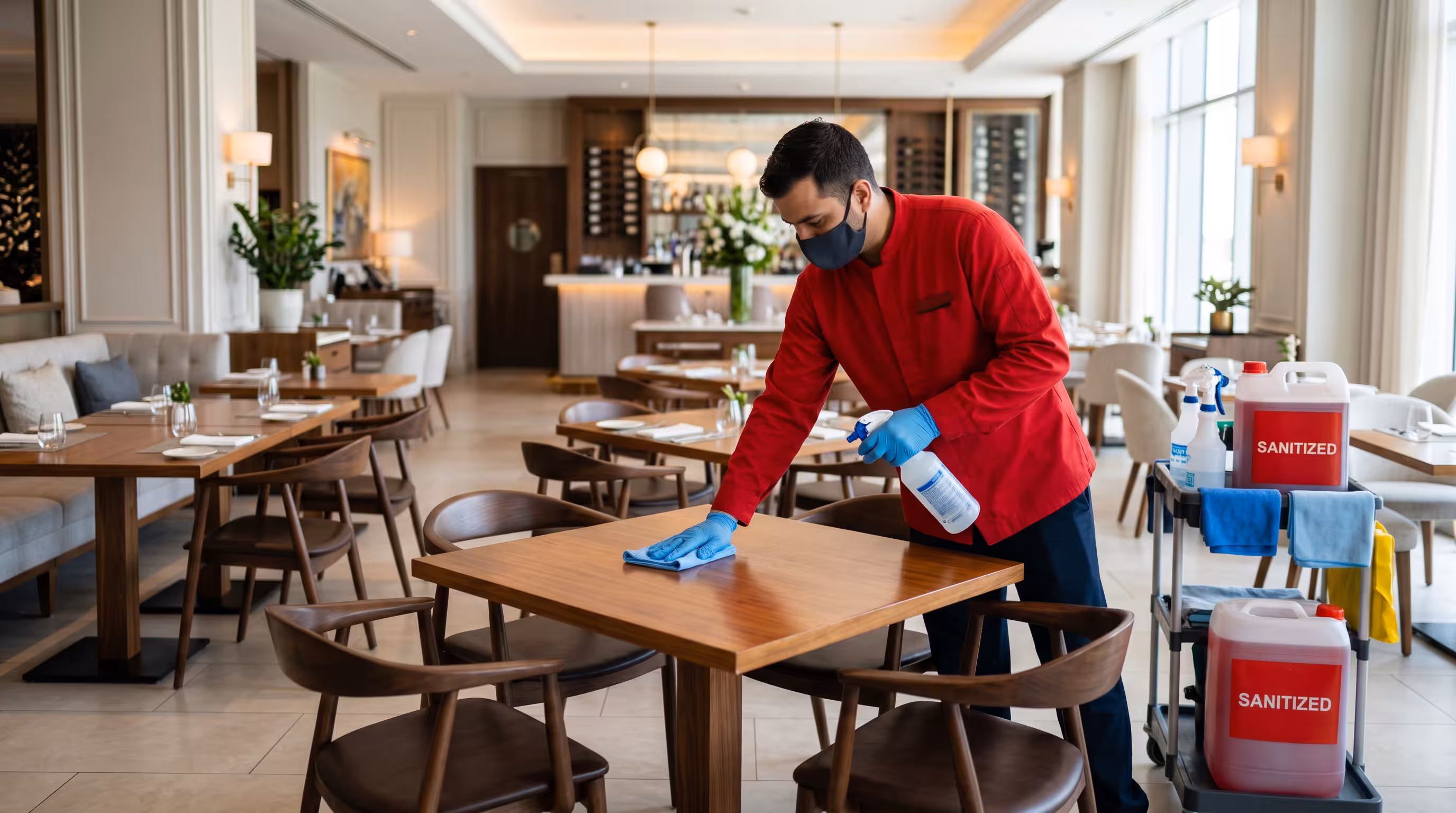 Higijensko osvežavanje restoranskih i poslovnih zona