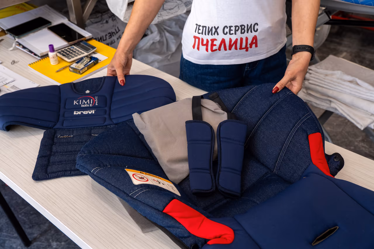 Bebi oprema spremna za sigurnu i redovnu upotrebu
