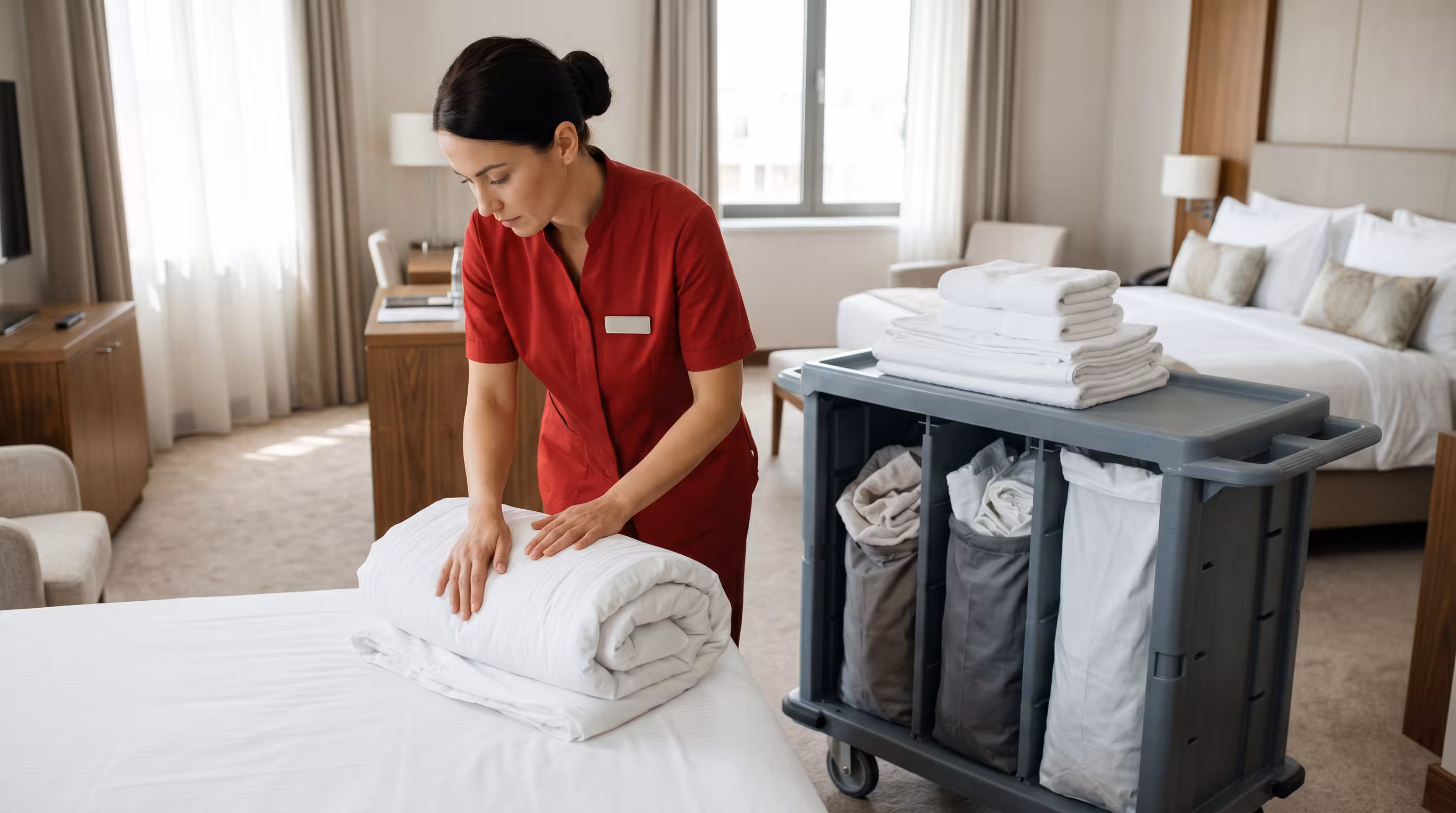Tretman mirisa u hotelskom tekstilu u Novo Naselje