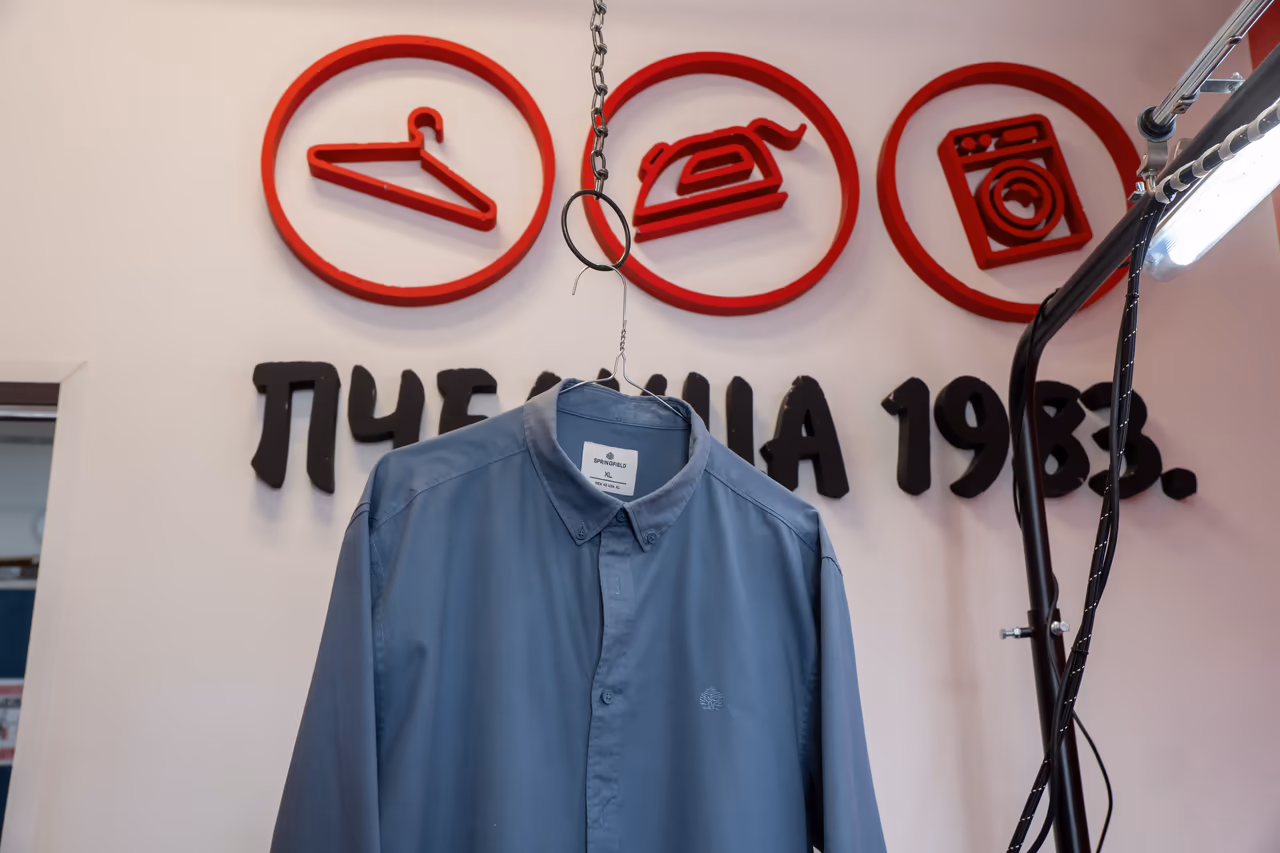 Veš spreman za dnevnu rutinu u Podbara